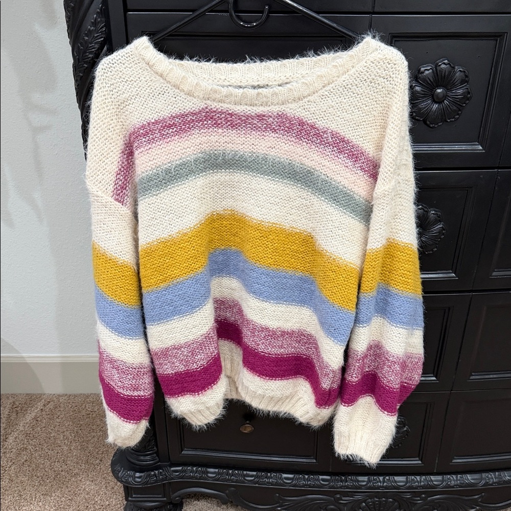 Striped Multicolor Women's Sweater